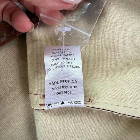 Vici Brown Button Down Shirt - Picture 7 of 7